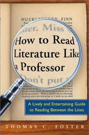 How to Read Literature Like a Professor 표지