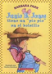 Junie B. Jones Has a Peep in Her Pocket 표지