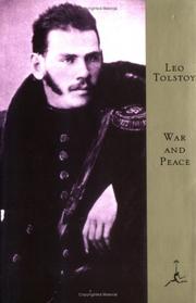 War and Peace 표지