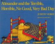 Alexander and the Terrible, Horrible, No Good, Very Bad Day 표지